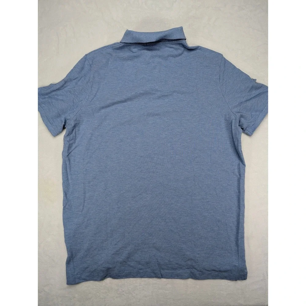 Polo Ralph Lauren Mens Classic Fit Short Sleeve Polo Shirt Light Blue Large LG